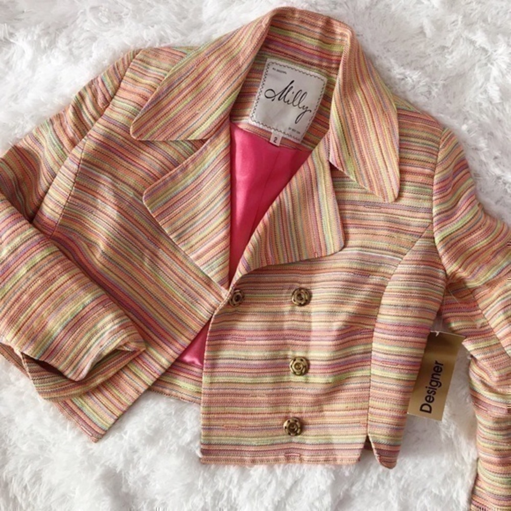 Milly multicolor Crop Jacket